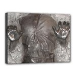 Han Solo In Carbonite Canvas 16  x 12  (Stretched)