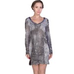 Han Solo In Carbonite Long Sleeve Nightdress