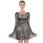 Han Solo In Carbonite Long Sleeve Skater Dress