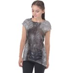 Han Solo In Carbonite Cap Sleeve High Low Top