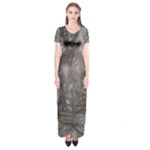 Han Solo In Carbonite Short Sleeve Maxi Dress