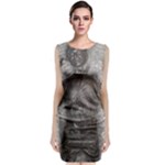 Han Solo In Carbonite Sleeveless Velvet Midi Dress