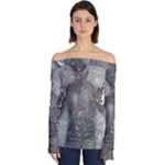 Han Solo In Carbonite Off Shoulder Long Sleeve Top