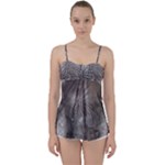 Han Solo In Carbonite Babydoll Tankini Top