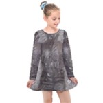 Han Solo In Carbonite Kids  Long Sleeve Dress