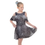 Han Solo In Carbonite Kids  Shoulder Cutout Chiffon Dress