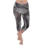 Han Solo In Carbonite Lightweight Velour Capri Yoga Leggings