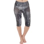 Han Solo In Carbonite Lightweight Velour Cropped Yoga Leggings