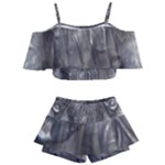 Han Solo In Carbonite Kids  Off Shoulder Skirt Bikini