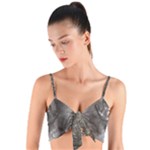 Han Solo In Carbonite Woven Tie Front Bralet