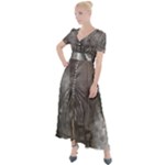 Han Solo In Carbonite Button Up Short Sleeve Maxi Dress