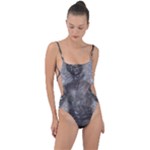 Han Solo In Carbonite Tie Strap One Piece Swimsuit