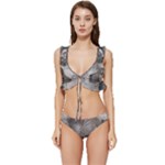 Han Solo In Carbonite Low Cut Ruffle Edge Bikini Set