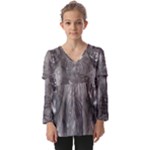 Han Solo In Carbonite Kids  V Neck Casual Top