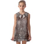 Han Solo In Carbonite Kids  Pilgrim Collar Ruffle Hem Dress