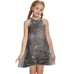 Han Solo In Carbonite Kids  Halter Collar Waist Tie Chiffon Dress
