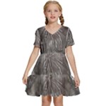 Han Solo In Carbonite Kids  Short Sleeve Tiered Mini Dress