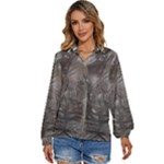 Han Solo In Carbonite Women s Long Sleeve Button Up Shirt