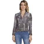 Han Solo In Carbonite Women s Long Sleeve Revers Collar Cropped Jacket