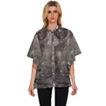 Han Solo In Carbonite Women s Batwing Button Up Shirt