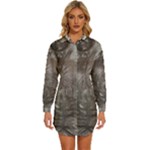 Han Solo In Carbonite Womens Long Sleeve Shirt Dress