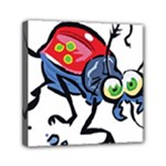 Bug Black Insect Animal Mini Canvas 6  x 6  (Stretched)