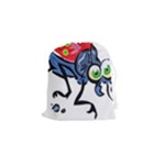 Bug Black Insect Animal Drawstring Pouch (Small)