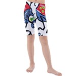 Bug Black Insect Animal Kids  Mid Length Swim Shorts