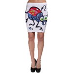 Bug Black Insect Animal Bodycon Skirt