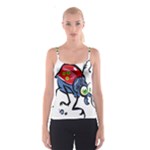 Bug Black Insect Animal Spaghetti Strap Top