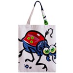 Bug Black Insect Animal Zipper Classic Tote Bag