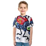 Bug Black Insect Animal Kids  Sport Mesh T-Shirt