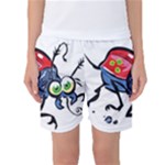 Bug Black Insect Animal Women s Basketball Shorts