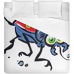 Bug Black Insect Animal Duvet Cover (King Size)