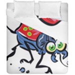 Bug Black Insect Animal Duvet Cover Double Side (California King Size)