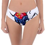 Bug Black Insect Animal Reversible Classic Bikini Bottoms