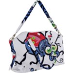 Bug Black Insect Animal Canvas Crossbody Bag