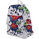 Bug Black Insect Animal Top Flap Backpack