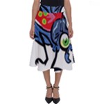 Bug Black Insect Animal Perfect Length Midi Skirt