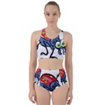 Bug Black Insect Animal Racer Back Bikini Set
