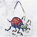 Bug Black Insect Animal Zipper Medium Tote Bag