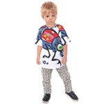 Bug Black Insect Animal Kids  Raglan T-Shirt