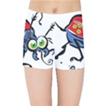 Bug Black Insect Animal Kids  Sports Shorts