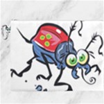 Bug Black Insect Animal Canvas Cosmetic Bag (XXXL)