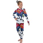 Bug Black Insect Animal Kids  Long Sleeve Set 