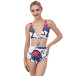 Bug Black Insect Animal Tied Up Two Piece Swimsuit