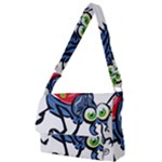 Bug Black Insect Animal Full Print Messenger Bag (S)