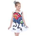 Bug Black Insect Animal Kids  Summer Dress