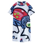 Bug Black Insect Animal Kids  Boyleg Half Suit Swimwear
