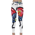 Bug Black Insect Animal Lightweight Velour Classic Yoga Leggings